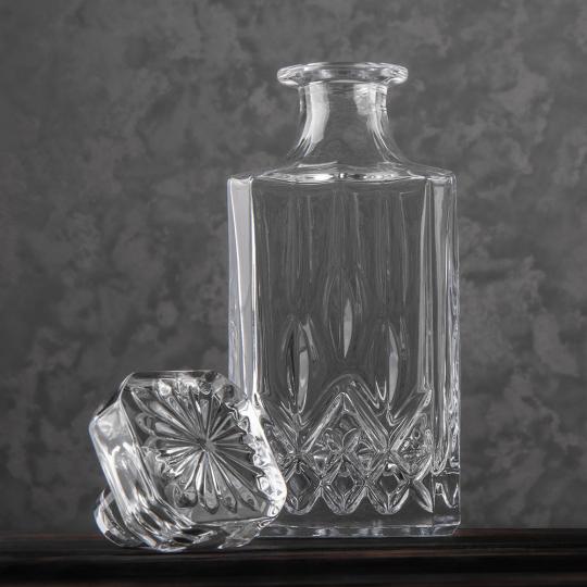 Графін для напоїв Elisey Harmony of Forms скляний 750 мл Прозорий (135-81-9196-009) - фото 3