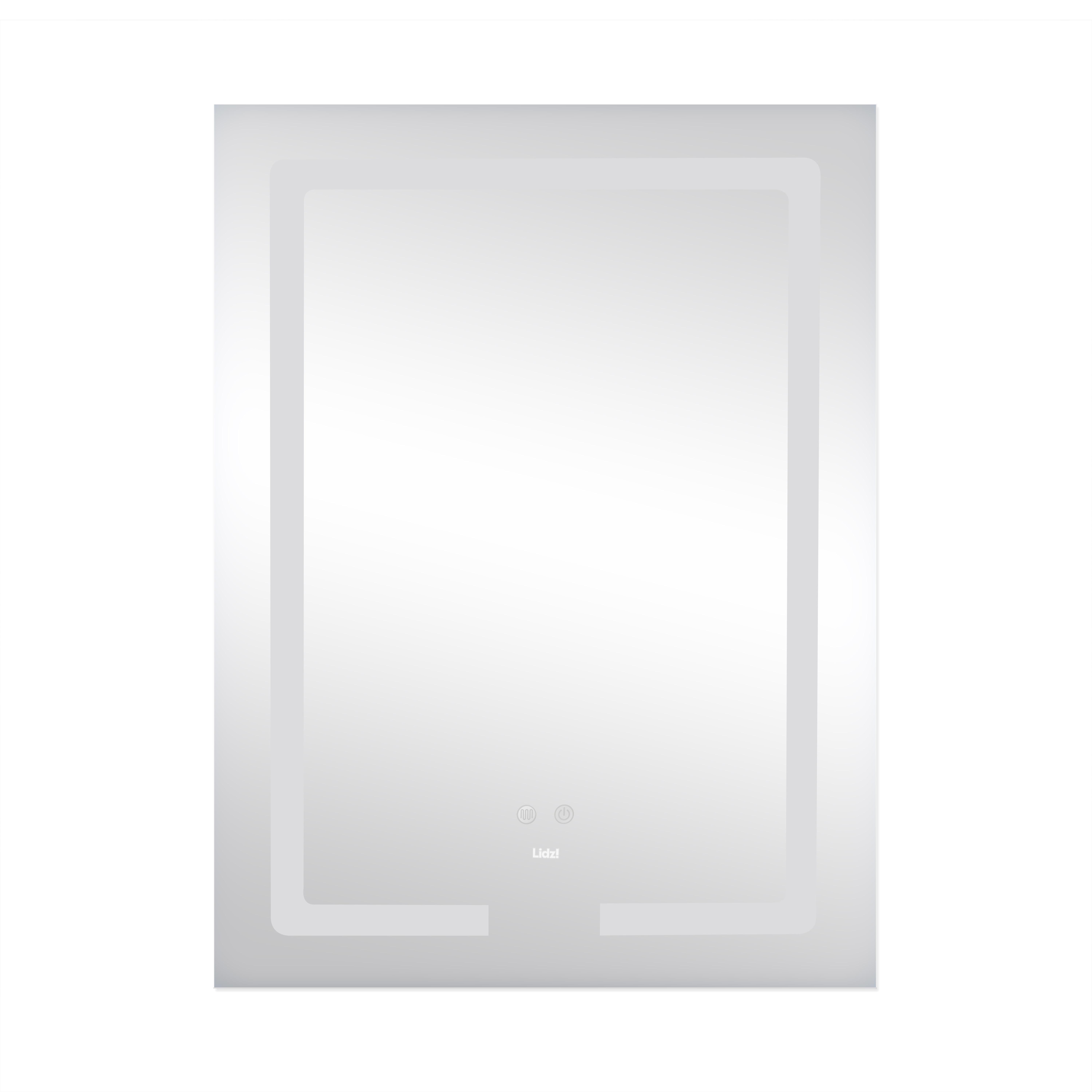 Дзеркало Lidz Kubis з LED-підсвічуванням Touch з антизапотіванням/димером/регулюванням яскравості 600х800 мм (LD78LF9376080) - фото 3