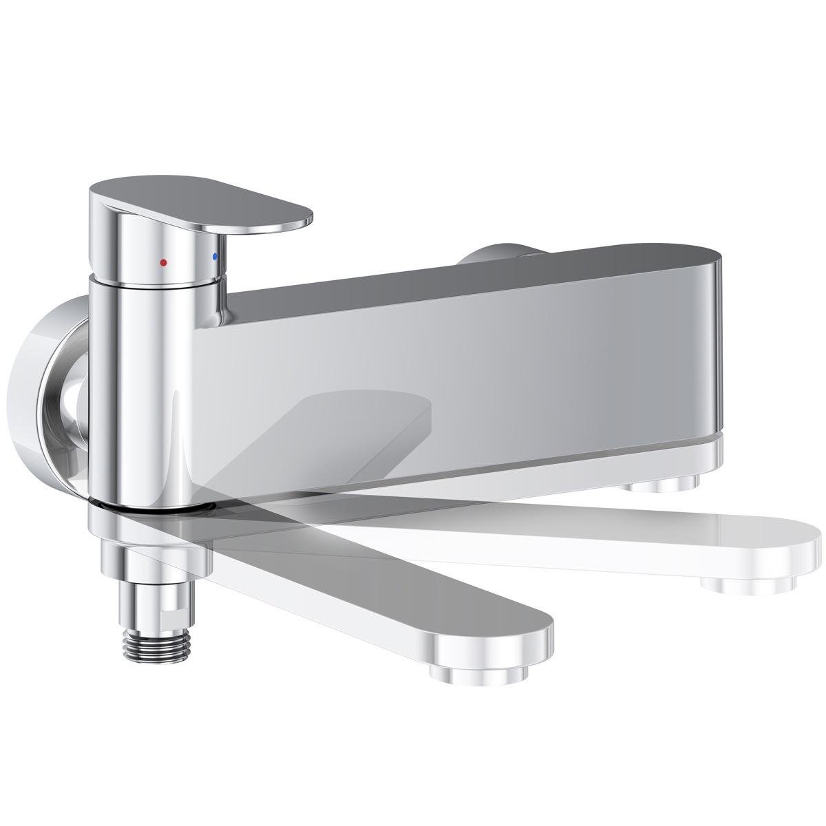 Смеситель для ванны Ravak Chrome CR II 022.00CR X070451 однорычажный Хром (234945)