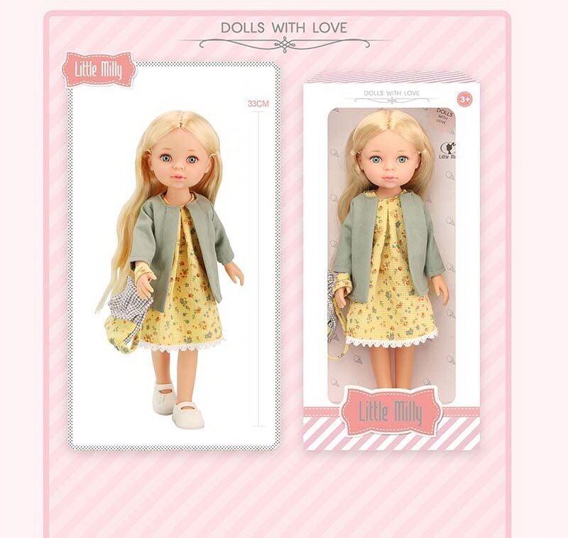 Лялька Little Milly в жовтій сукні (111390) - фото 3 Лялька Little Milly в жовтій сукні (111390) - фото 3