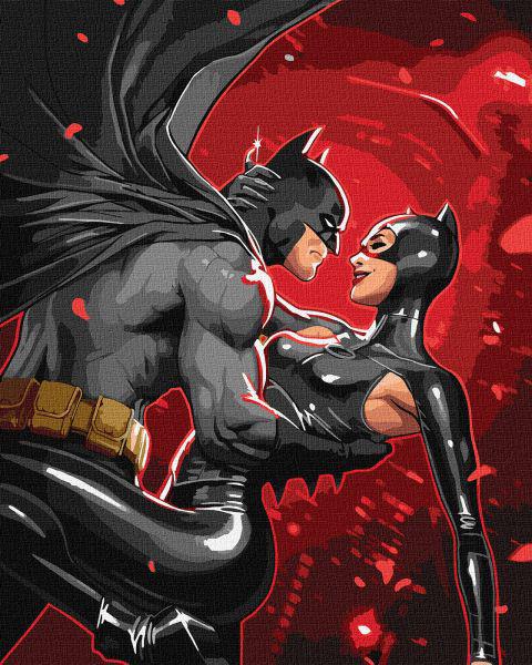 Картина по номерам Ideyka Batman: Ночное пламя 40х50 см (Id-KHO5249)