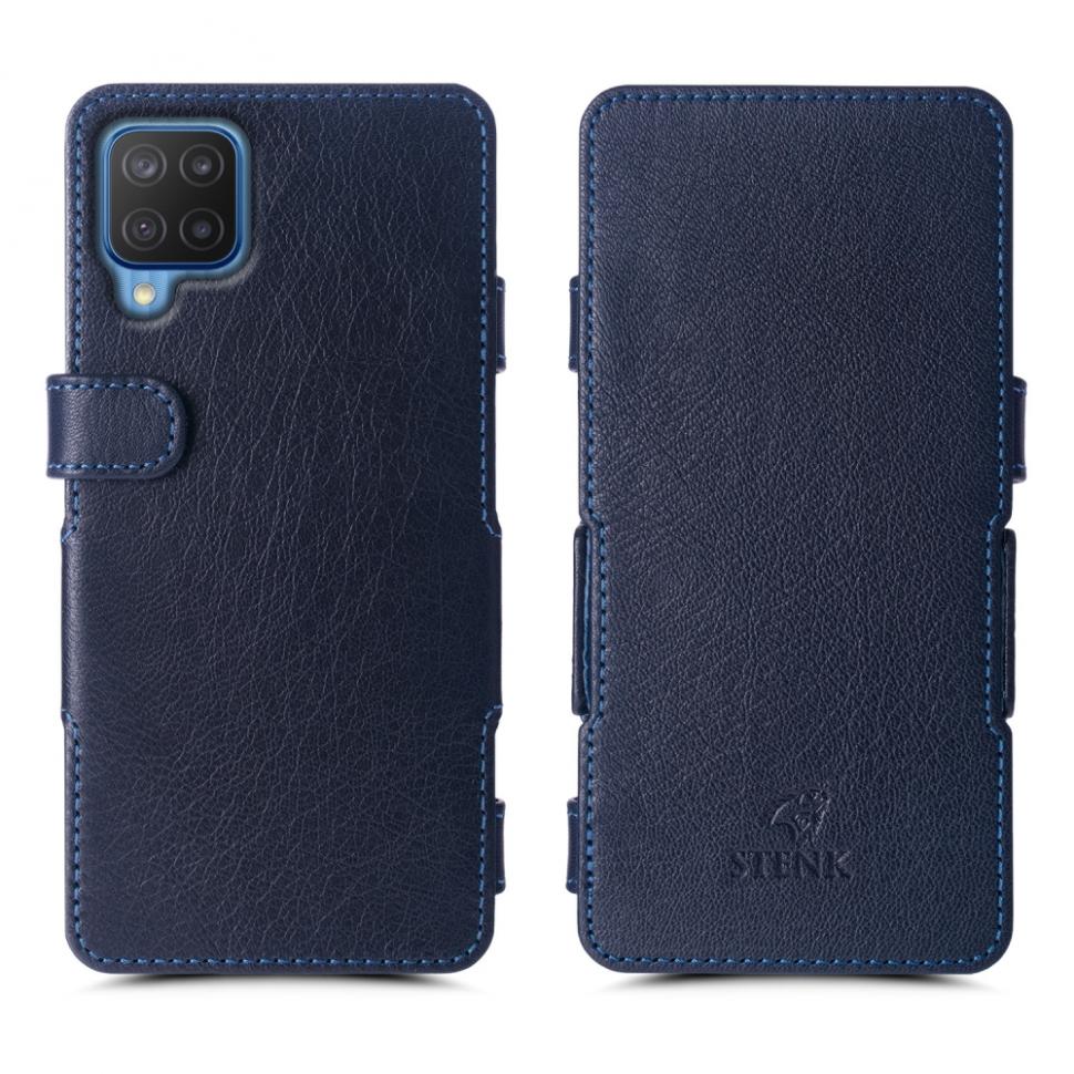 Чехол книжка Stenk Prime для Samsung Galaxy M12 Синий (69077)