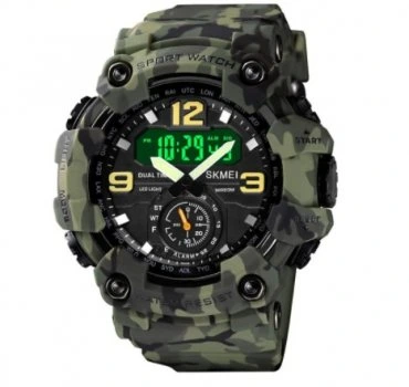 Наручные часы Skmei 1637CMGN Camo Green