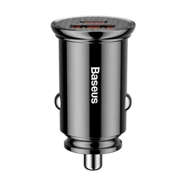 Зарядное устройство для BASEUS Circular Plastic USB A+Type-C PD3.0 QC4.0 Black (CCALL-YS01) - фото 4