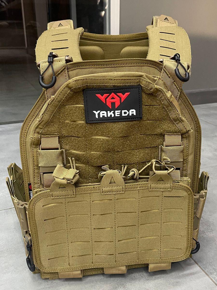 Плитоноска plate carrier molle placard molle Cordura 1000D с подсумками Койот (1770221449)