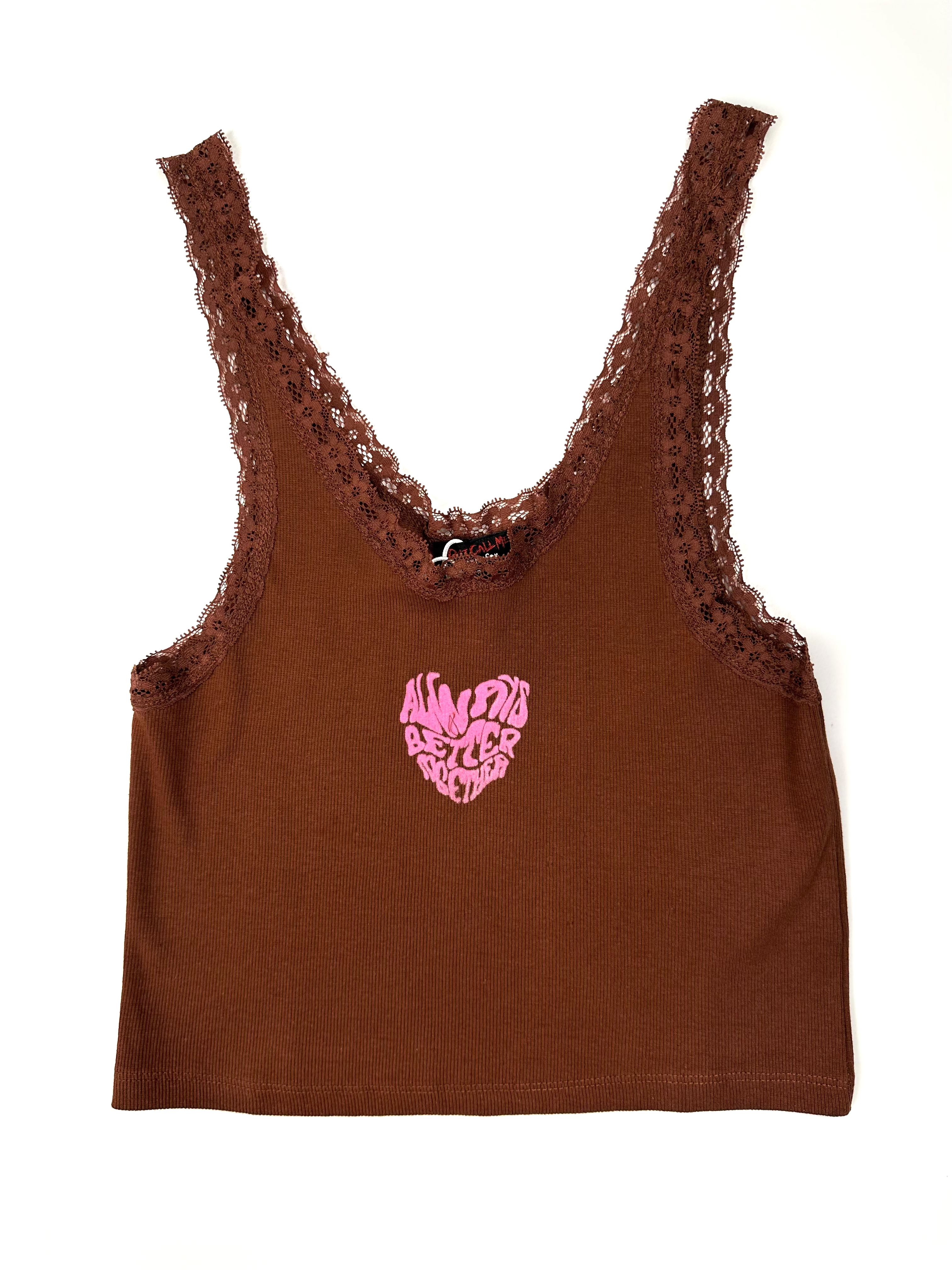 Топ женский Jennyfer 238 L Коричневый (238) Топ женский Jennyfer 238 L Коричневый (238)