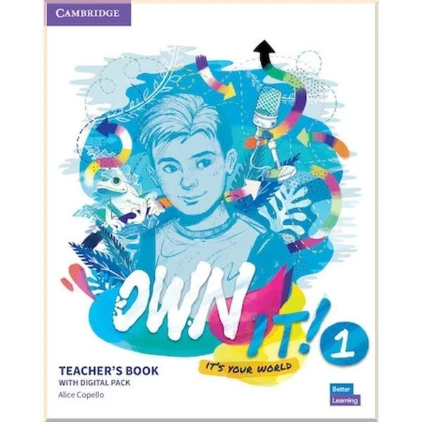 Книга для учителя Own It! 1 Teacher's Book with Digital Pack