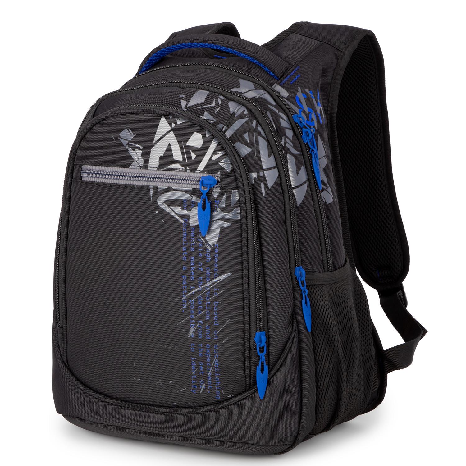 Городской рюкзак Winner SkyName 90-146-1 Черный/Синий