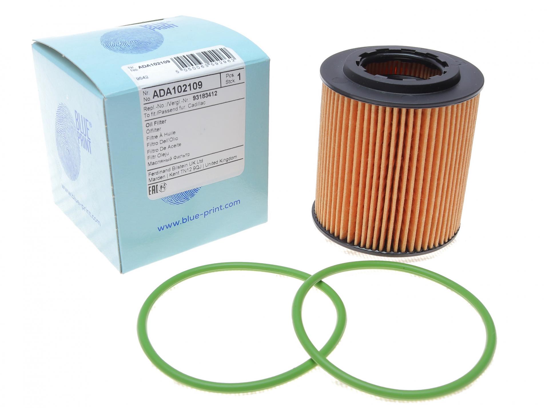 Фільтр масляний BLUE PRINT Opel Astra H 1,9CDTi 05- (ADA102109)
