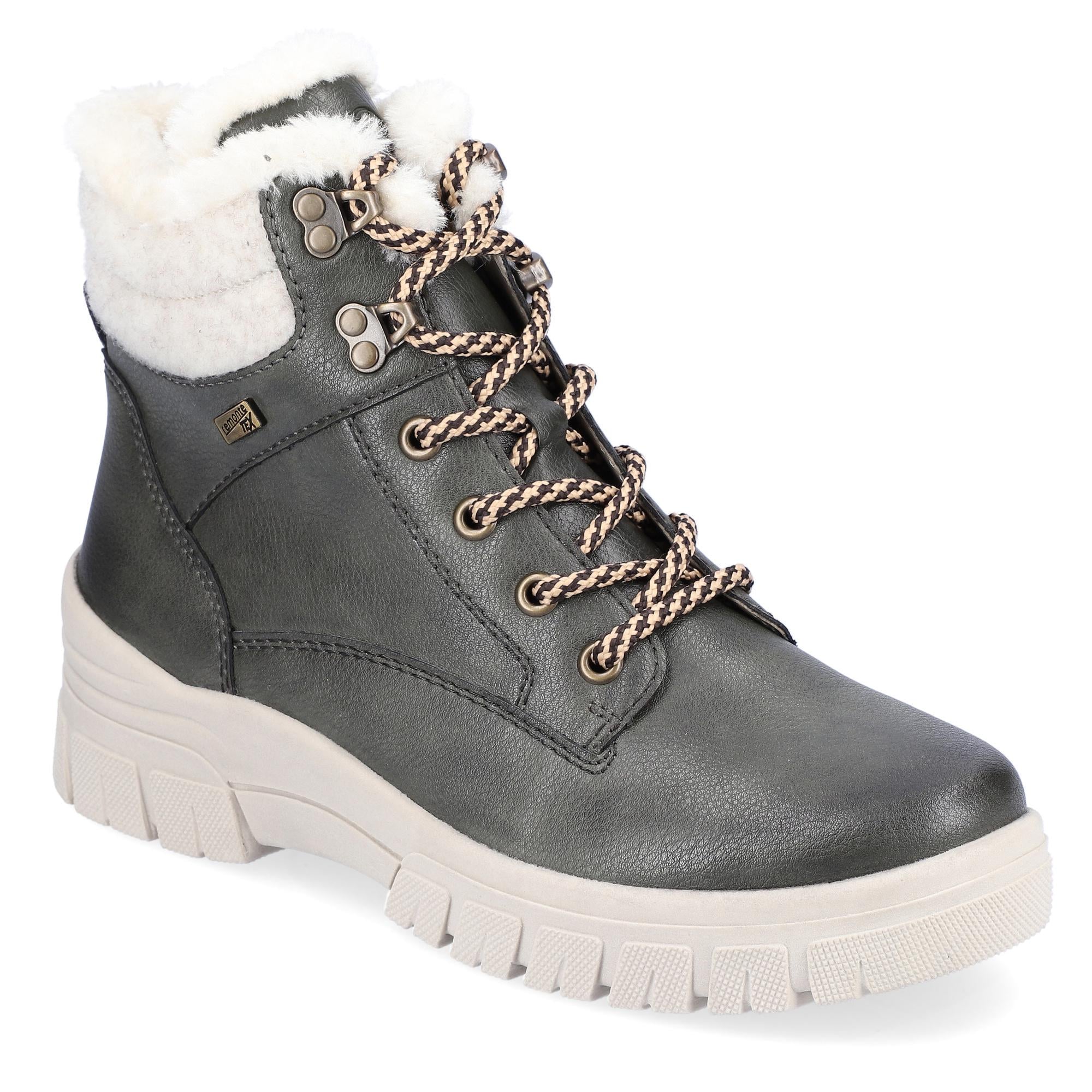 Ботинки женские зимние REMONTE повседневные р. 41 Зеленый (013872-41)