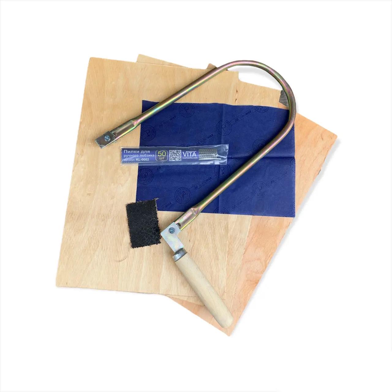 Набор для выпиливания круглый лобзик/пилочки/дощечки (А4-1) Набор для выпиливания круглый лобзик/пилочки/дощечки (А4-1)