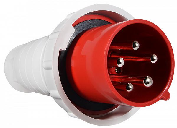 Вилка переносная АСКО-УКРЕМ ОП 63А/5 5 гнезд IP67 035 3P+N+PE (A0080010009)