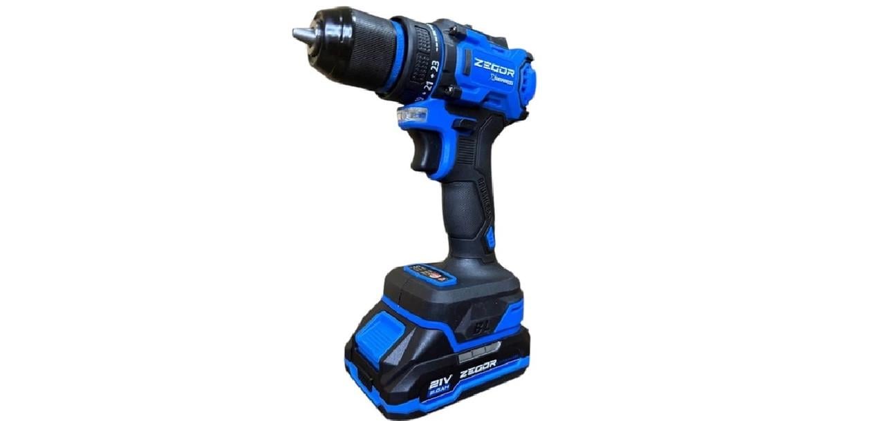 Шуруповерт аккумуляторный Zegor CDAX-21BL (4110)