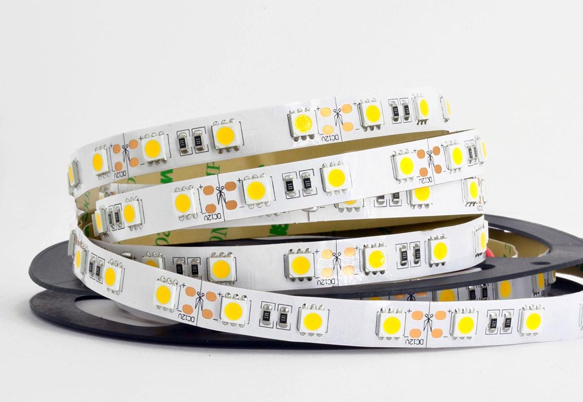 Свiтлодiодна стрiчка Prolum 12 V 5050\60 IP20 Series S 5500-6000К Бiлий (320030)