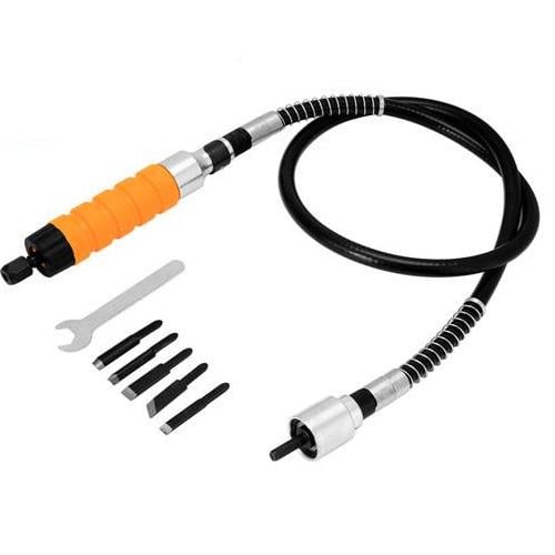 Механическая стамеска ударный наконечник для гравера с гибким валом 100 см