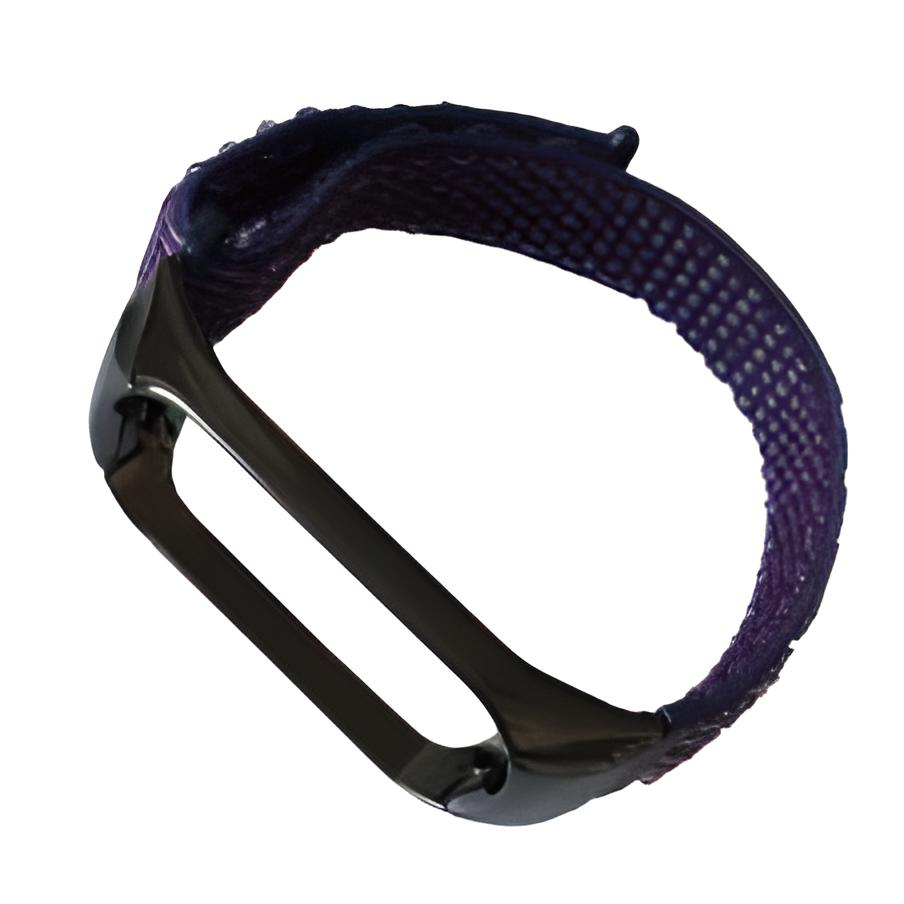 Ремешок для фитнес браслета Xiaomi Mi Band 3 4 Nylon Sport Violet