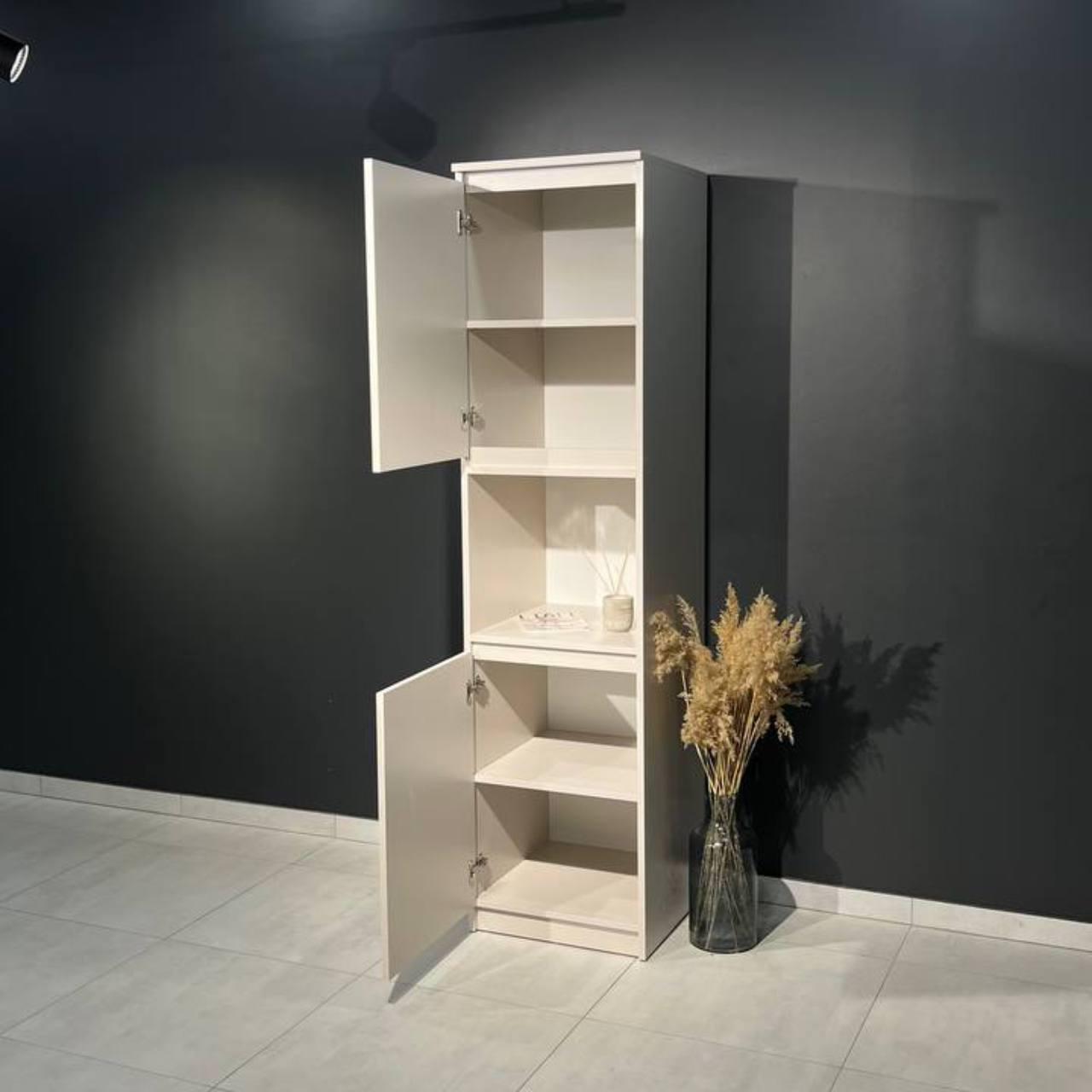 Шкаф-пенал с полками 2 дверцы шкаф в спальню для вещей (УТП014935) - фото 2