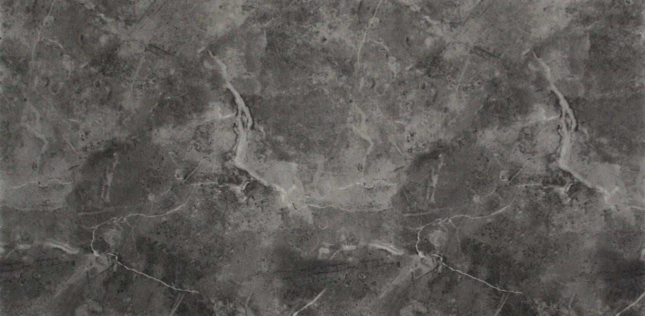 Панель самоклеюча глянцева РЕТ під колір структури 600х300х2,5 мм Пастельний гранітний сірий (VN3-132)