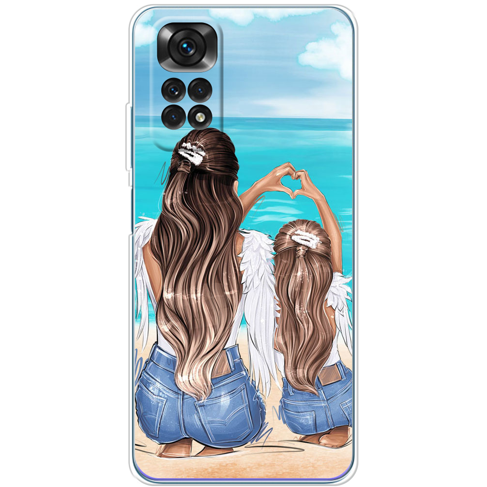 Чехол BoxFace Xiaomi Redmi Note 11 Global Version Family Vacation Прозрачный силикон (44124-up2380-44124)