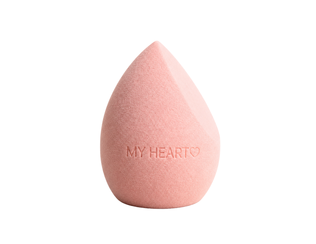 Спонж для макіяжу My Heart зі скосом Рожевий
