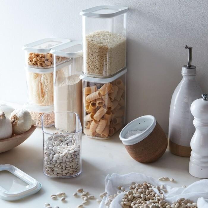 Набор емкостей для хранения Modula Mepal 9 пр. Белый (106994530600) - фото 2 Набор емкостей для хранения Modula Mepal 9 пр. Белый (106994530600) - фото 2