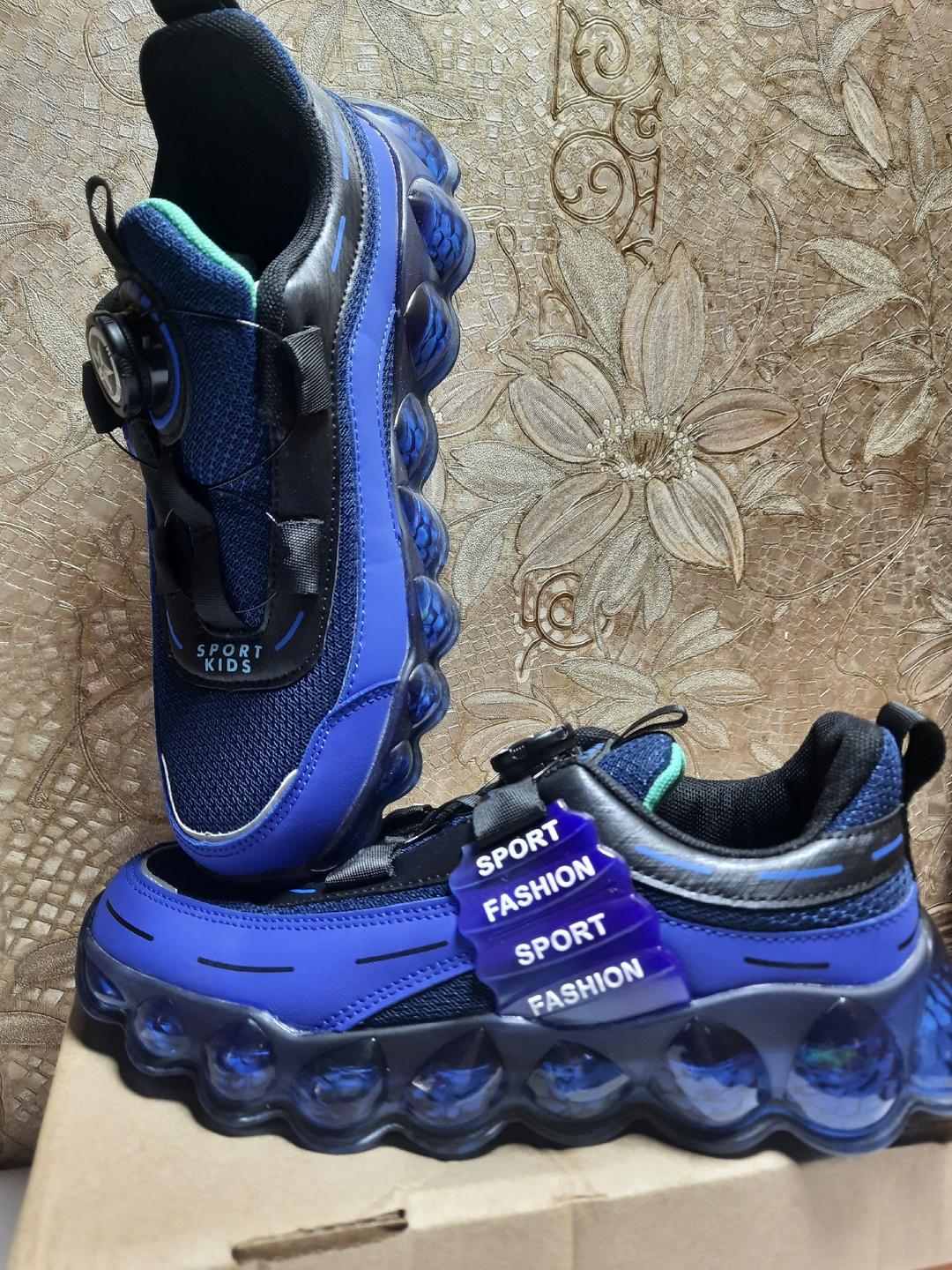 Кросівки хлопчик р. 37/24,2 см Синій/Чорний - фото 2 Кросівки хлопчик р. 37/24,2 см Синій/Чорний - фото 2