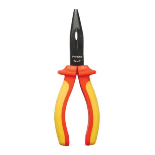 Довгогубці Pro'sKit PM-919 170 мм зі сталі AISI 6150 Помаранчевий (32202111)