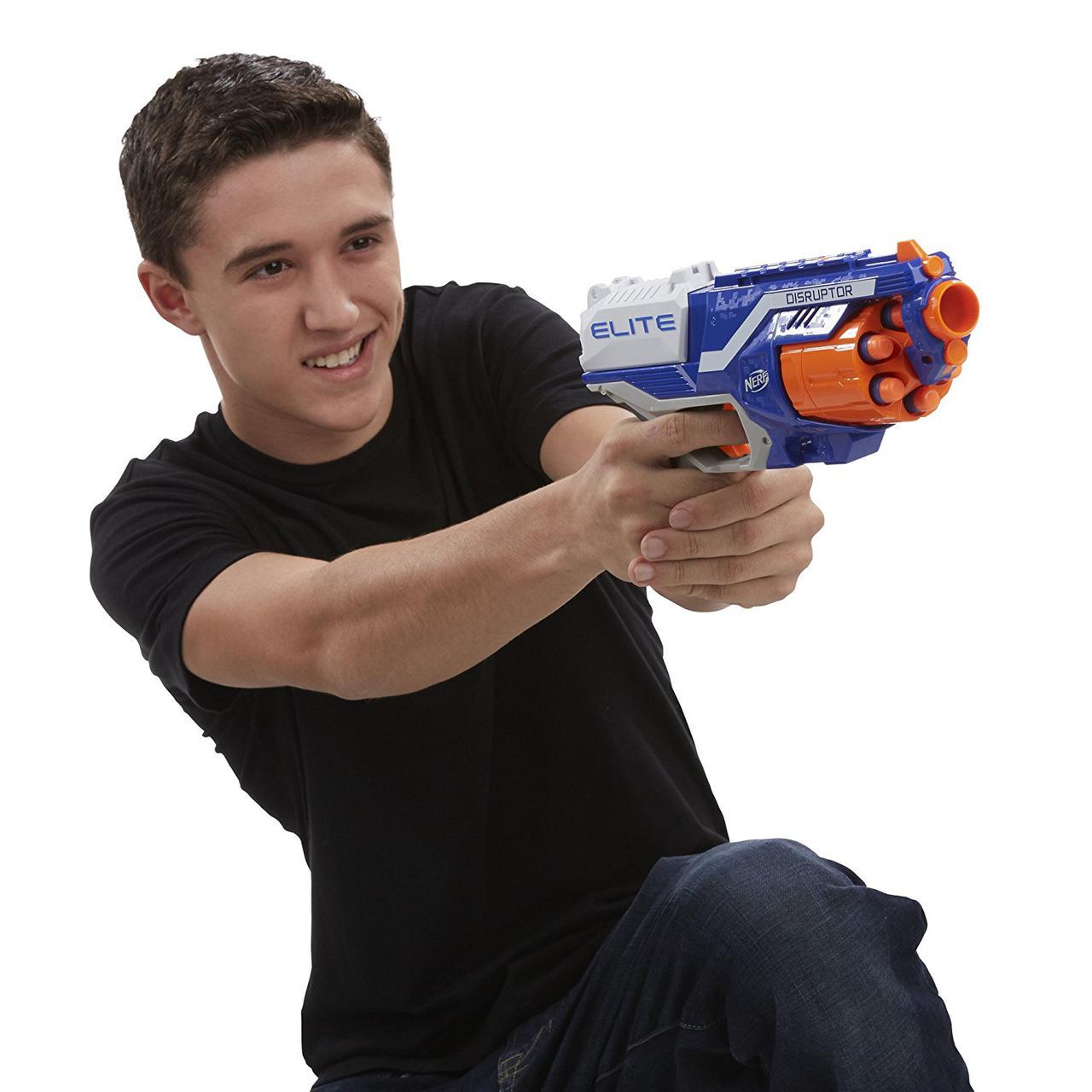 Бластер Nerf N-Strike Elite Disruptor (B9837) - фото 8 Бластер Nerf N-Strike Elite Disruptor (B9837) - фото 8