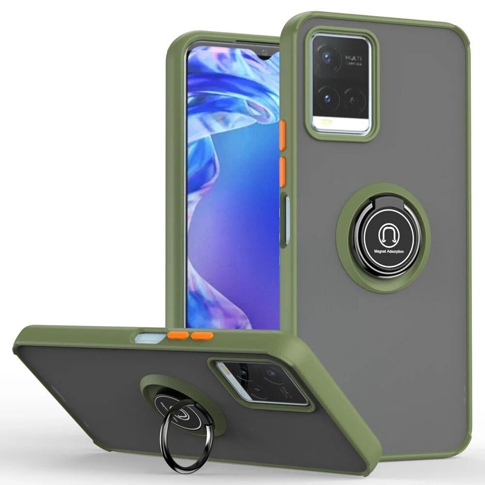 Защитный чехол MatteLuxe Vivo Y33s (с кольцом) Khaki (34100-17)