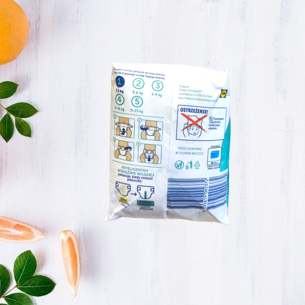 Підгузки Lupilu Skin Care 1 2-5кг 23шт - фото 4