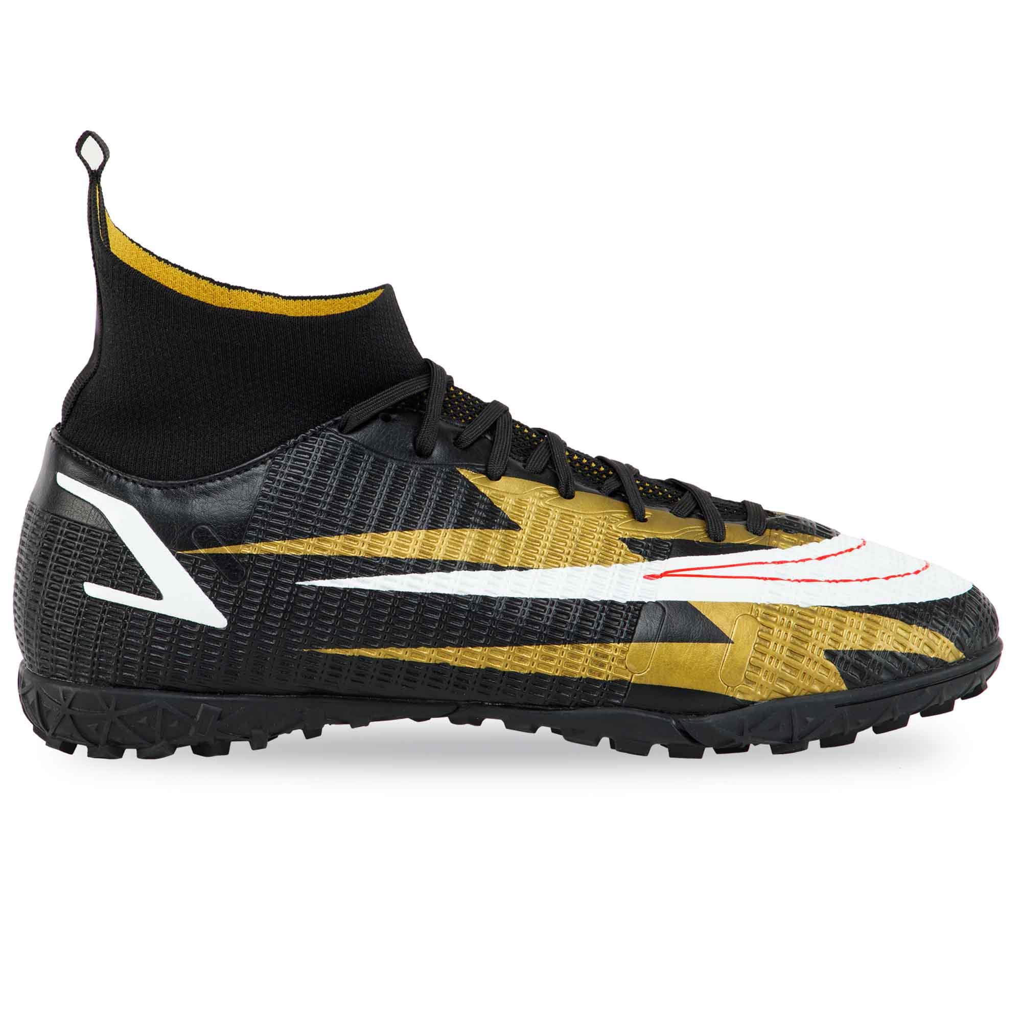 Сороконожки футбольные LiJIN 2177-1-39-45-1 р. 45 Золотой/Белый