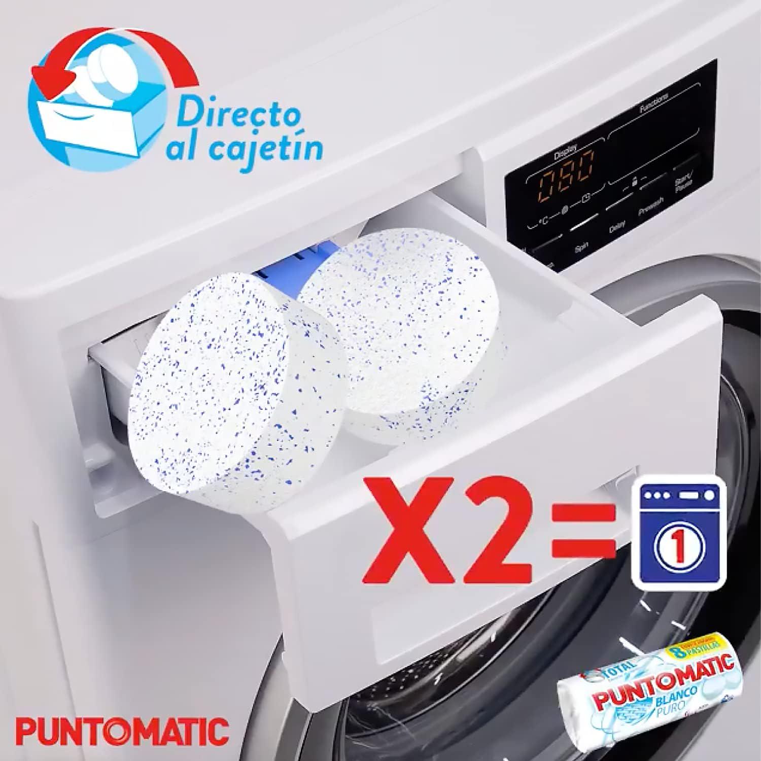 Таблетки для стирки белой одежды Puntomatic 8 шт. (12390955) - фото 4 Таблетки для стирки белой одежды Puntomatic 8 шт. (12390955) - фото 4