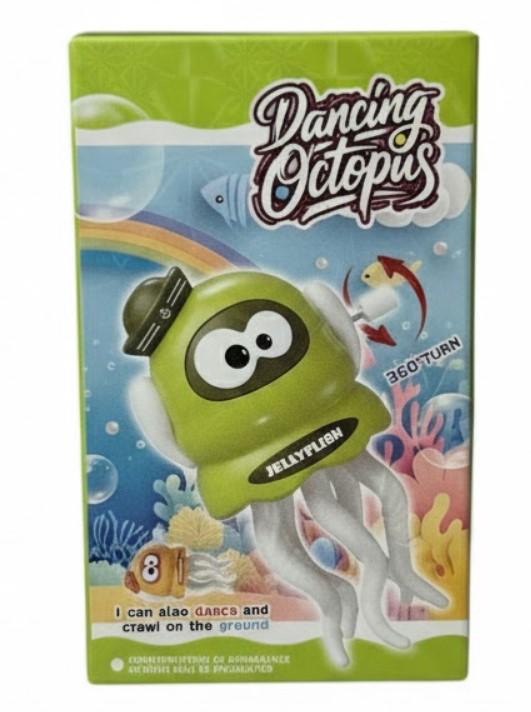 Набір дитячих іграшок Dancing Octopus Танцюючий Восьминіг 3 шт. 11 см Зелений (2104618773) - фото 5 Набір дитячих іграшок Dancing Octopus Танцюючий Восьминіг 3 шт. 11 см Зелений (2104618773) - фото 5