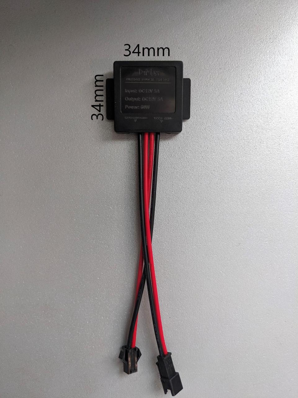 Выключатель 12V для зеркал с диммером (2333617825) - фото 3