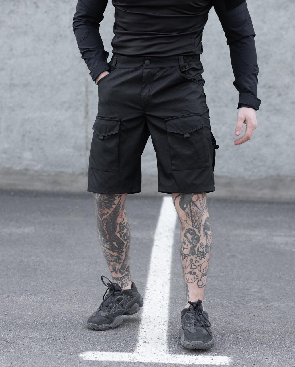 Шорти карго Bezet Мачете M Чорний (7830)