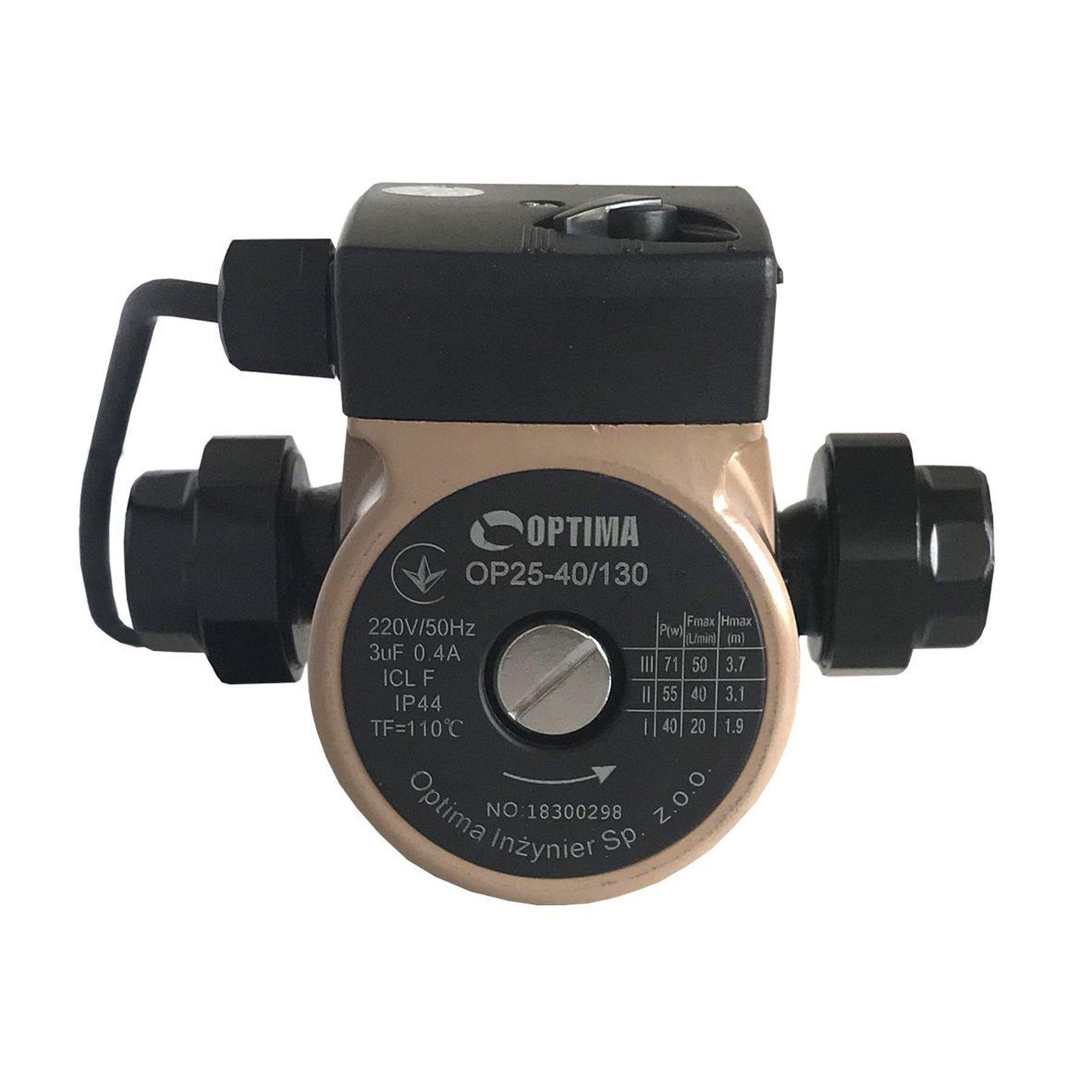 Насос циркуляційний Optima OP25-40/130 000008365 71 Вт 1 1/4" (106190)