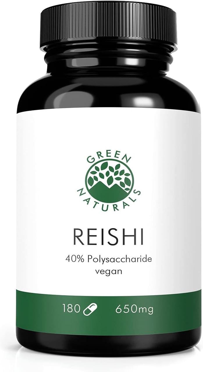 Витамины для иммунитета GREEN NATURALS Экстракт Рейши 650 мг 180 капс. (50092730)