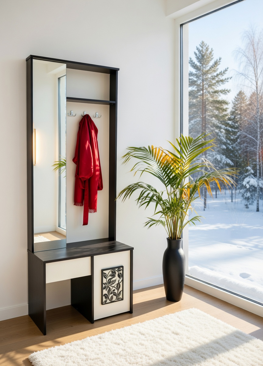 Прихожая Мастер Форм Корица 800х380х2110 мм Венге магия/Бежевый (4664) Прихожая Мастер Форм Корица 800х380х2110 мм Венге магия/Бежевый (4664)