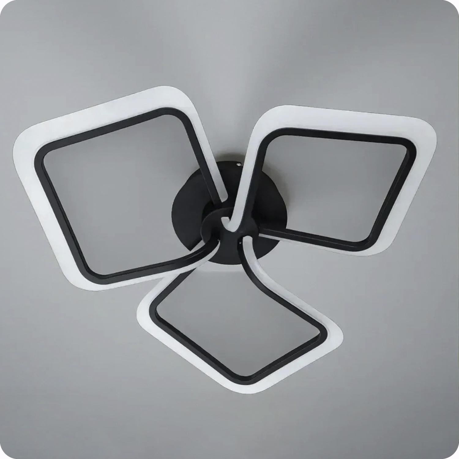 Люстра светодиодная 517 Dlight 50 Вт Черный (02124)