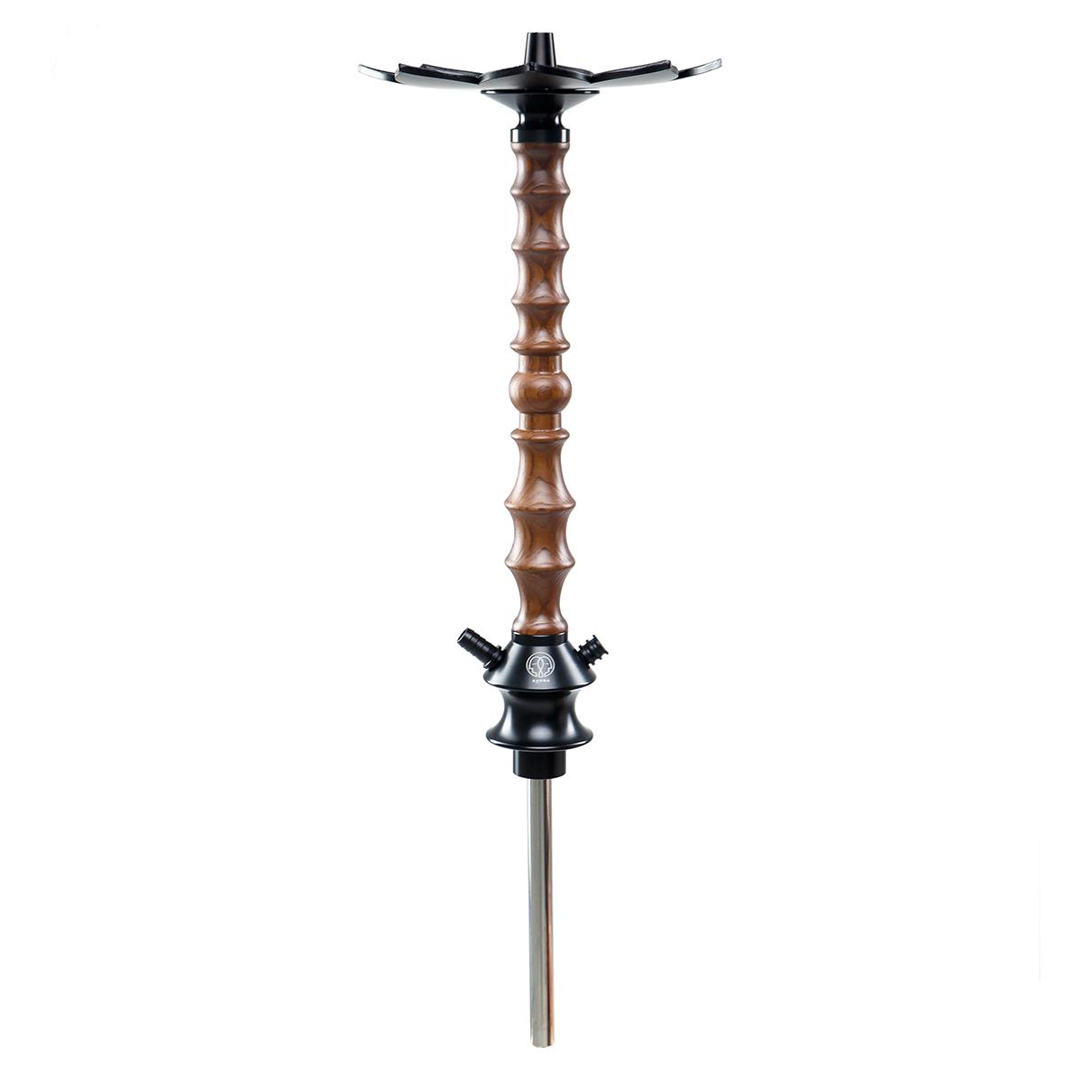 Кальян Karma Hookah 1.1 Brown з колбою Craft Black Matt (034-265) - фото 3