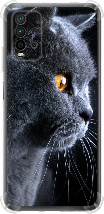 Чехол на Xiaomi Redmi 9T Красивый кот (3038sp-2257-42517)