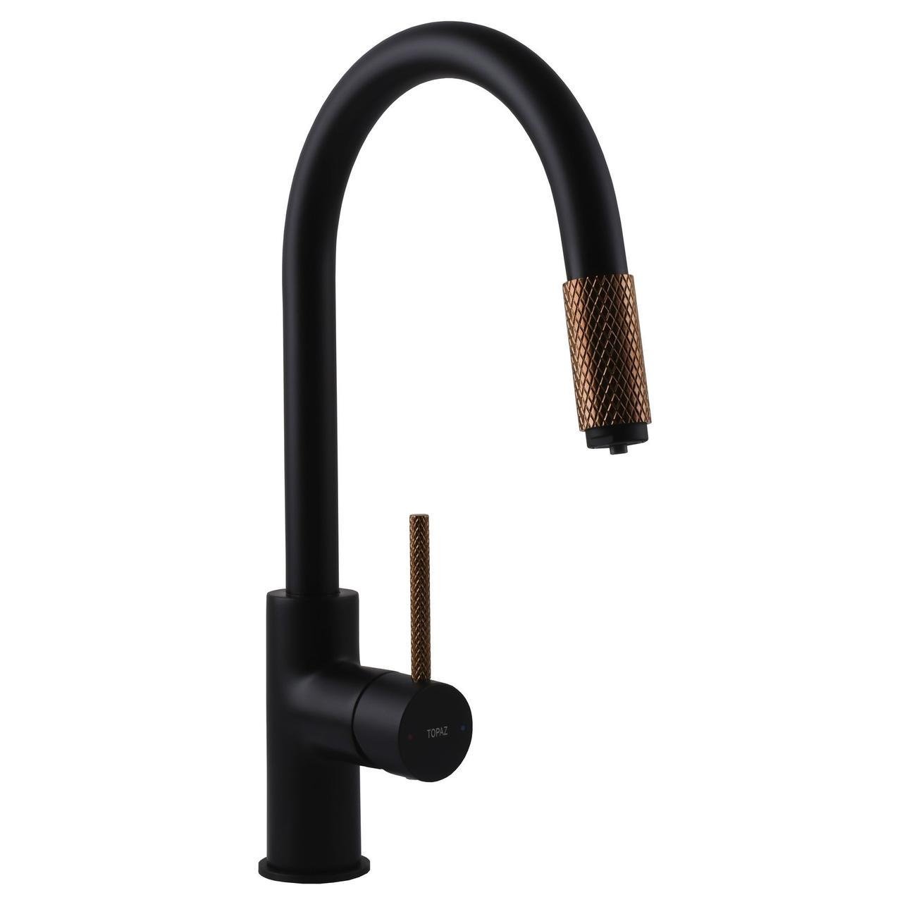 Смеситель для кухни TOPAZ CORSICA TC-8801-H39-BL (18065826)