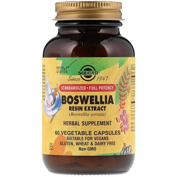 Екстракт босвеллії Solgar Boswellia Resin Extract 60 Veg Caps