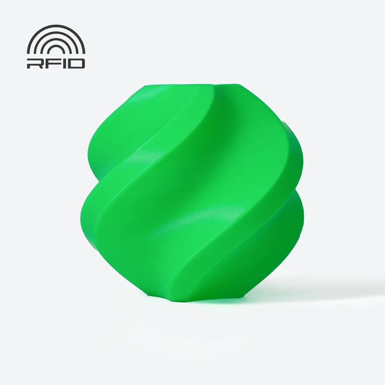 Пластик Bambu Lab PLA Basic с RFID-меткой с катушкой Green (10501)