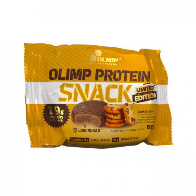 Спортивный батончик Olimp Nutrition Protein Snack Cookies 60 г (000016907) Спортивный батончик Olimp Nutrition Protein Snack Cookies 60 г (000016907)