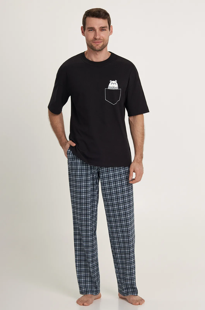 Пижама мужская Ellen PA-PA-PANDA 2380/02/01 S Черный (31329372) Пижама мужская Ellen PA-PA-PANDA 2380/02/01 S Черный (31329372)