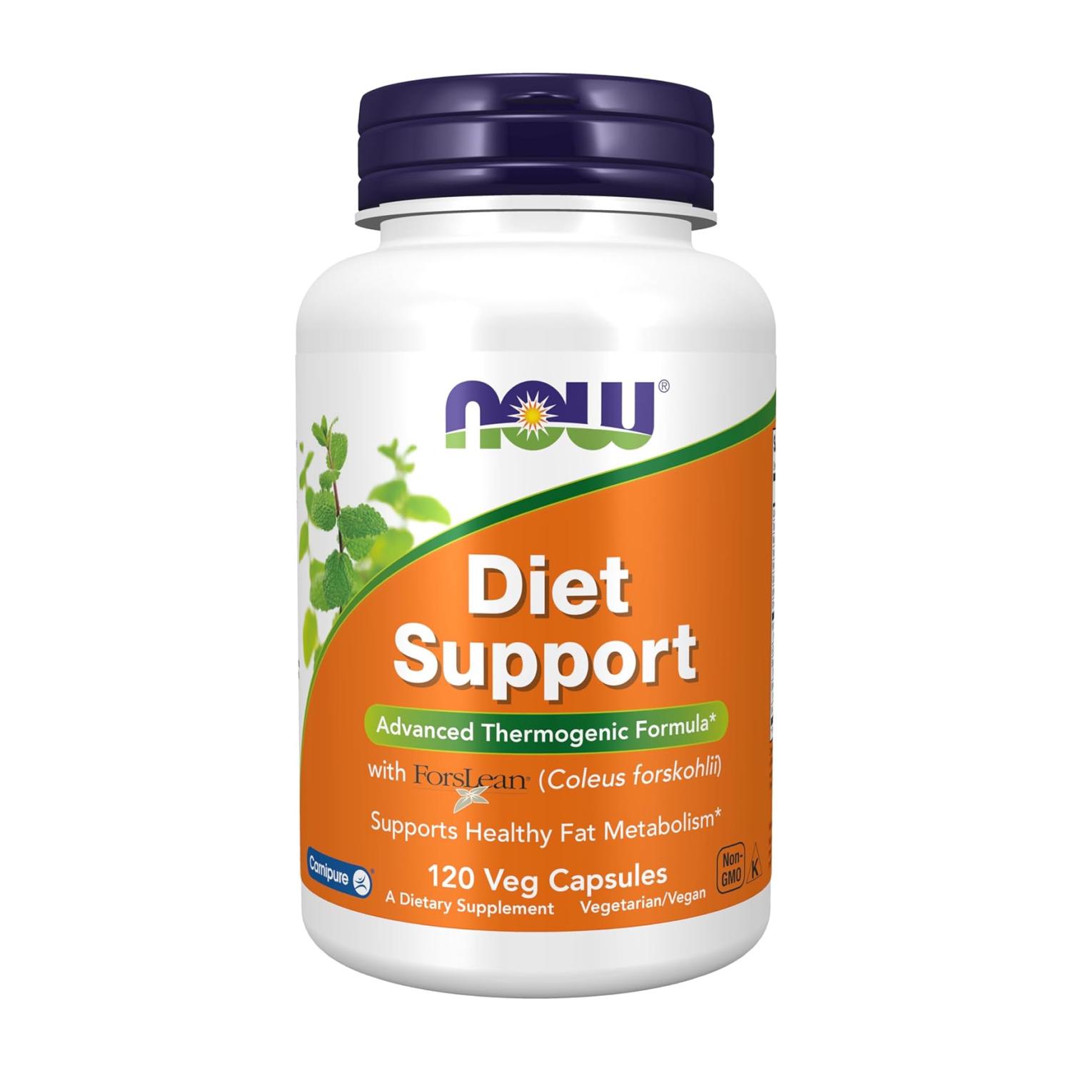 Жироспалювач Now Foods Diet Support у капсулах №120 (CO004104)