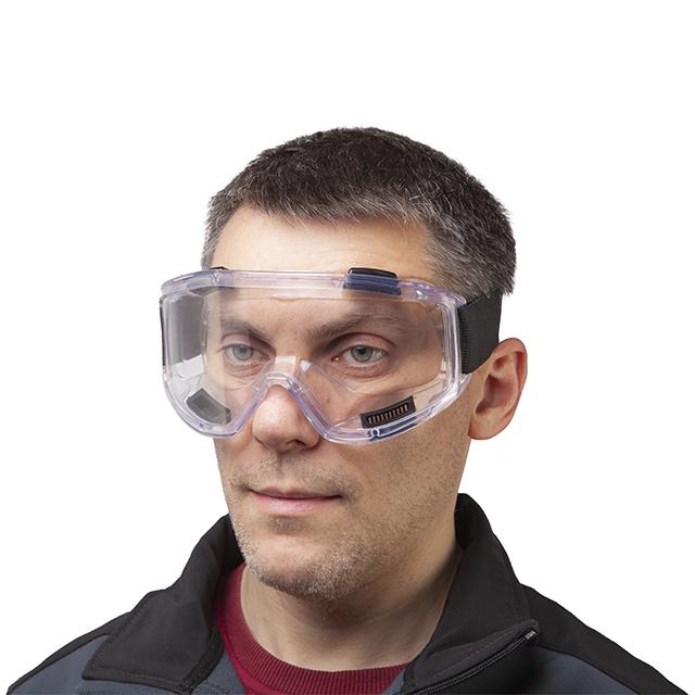 Очки защитные прозрачные закрытого типа оптический класс 2 - фото 4 Очки защитные прозрачные закрытого типа оптический класс 2 - фото 4