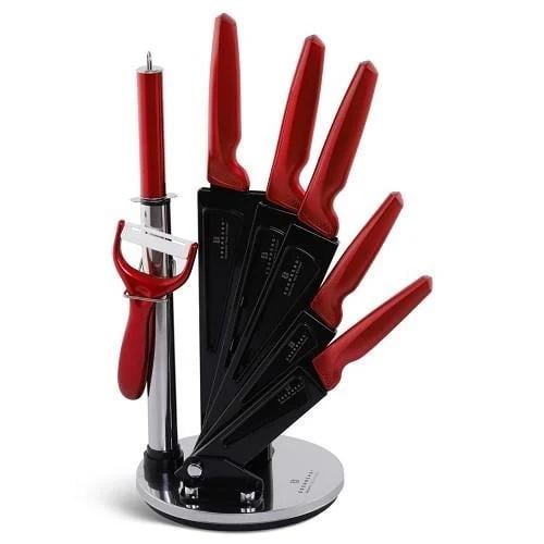 Ножи Edenberg EB-951 на подставке нержавеющая сталь 8 пр. (EB-951) - фото 2 Ножи Edenberg EB-951 на подставке нержавеющая сталь 8 пр. (EB-951) - фото 2