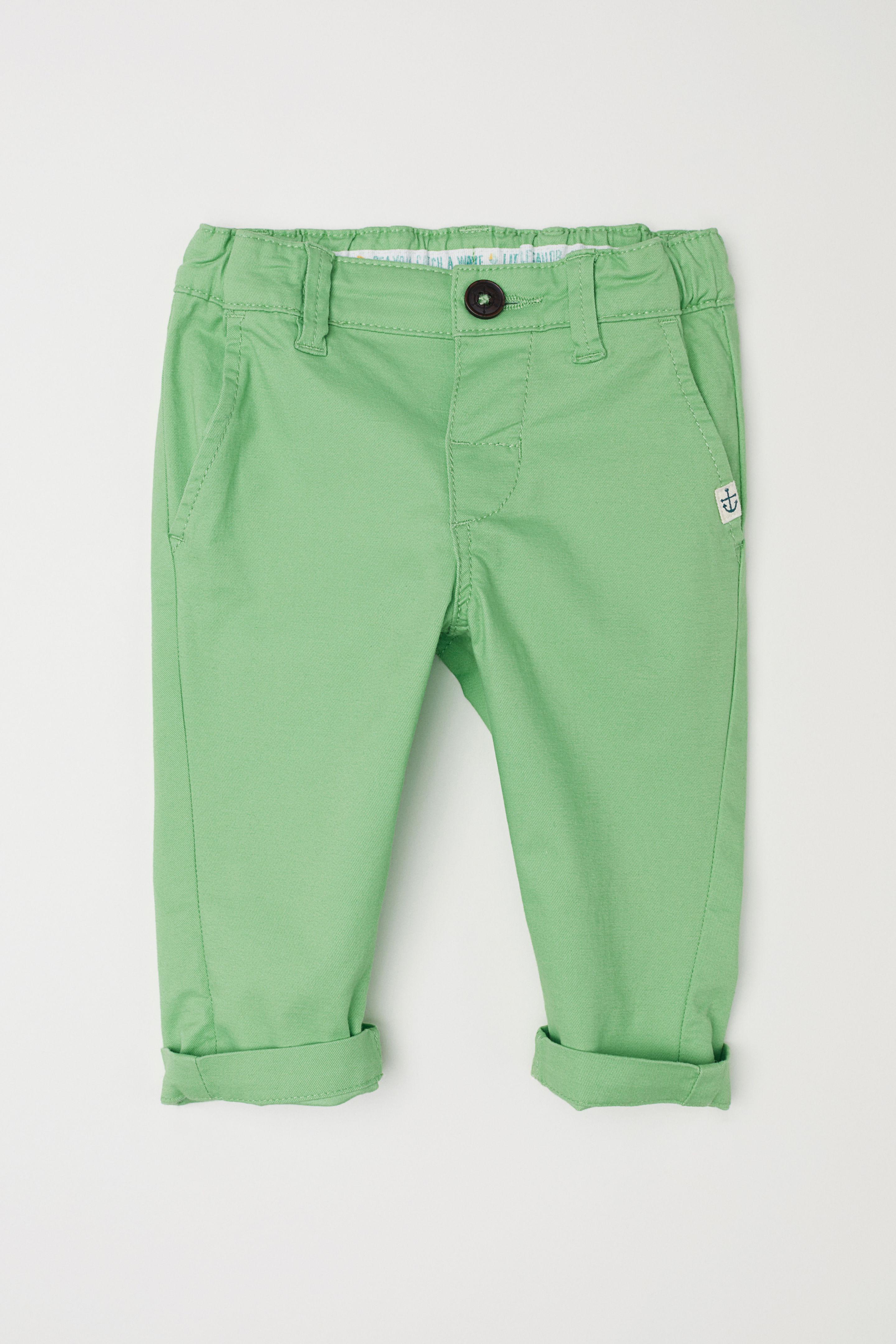 Брюки H&M 74 см Зеленый (75645237) Брюки H&M 74 см Зеленый (75645237)